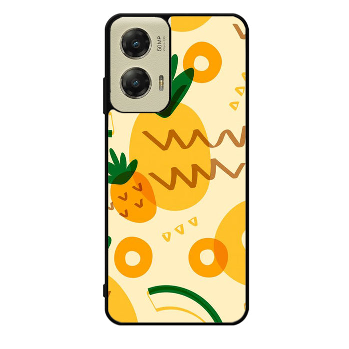 Tropical pineapple fruit pattern Motorola Moto G Stylus 5G 2024 Case OV10739