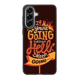 Quotes About Spirit Burning Samsung Galaxy A37 Case OV10801