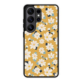 Cute white flowers seamless pattern Samsung Galaxy S26 Ultra Case OV10922