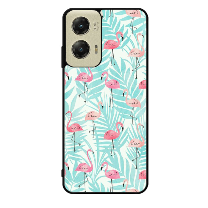 Flamingo Pattern Tropical Motorola Moto G Stylus 5G 2024 Case OV10856