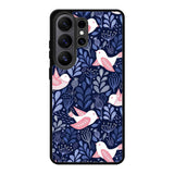 Bird Flower Pattern Samsung Galaxy S26 Ultra Case QC10906