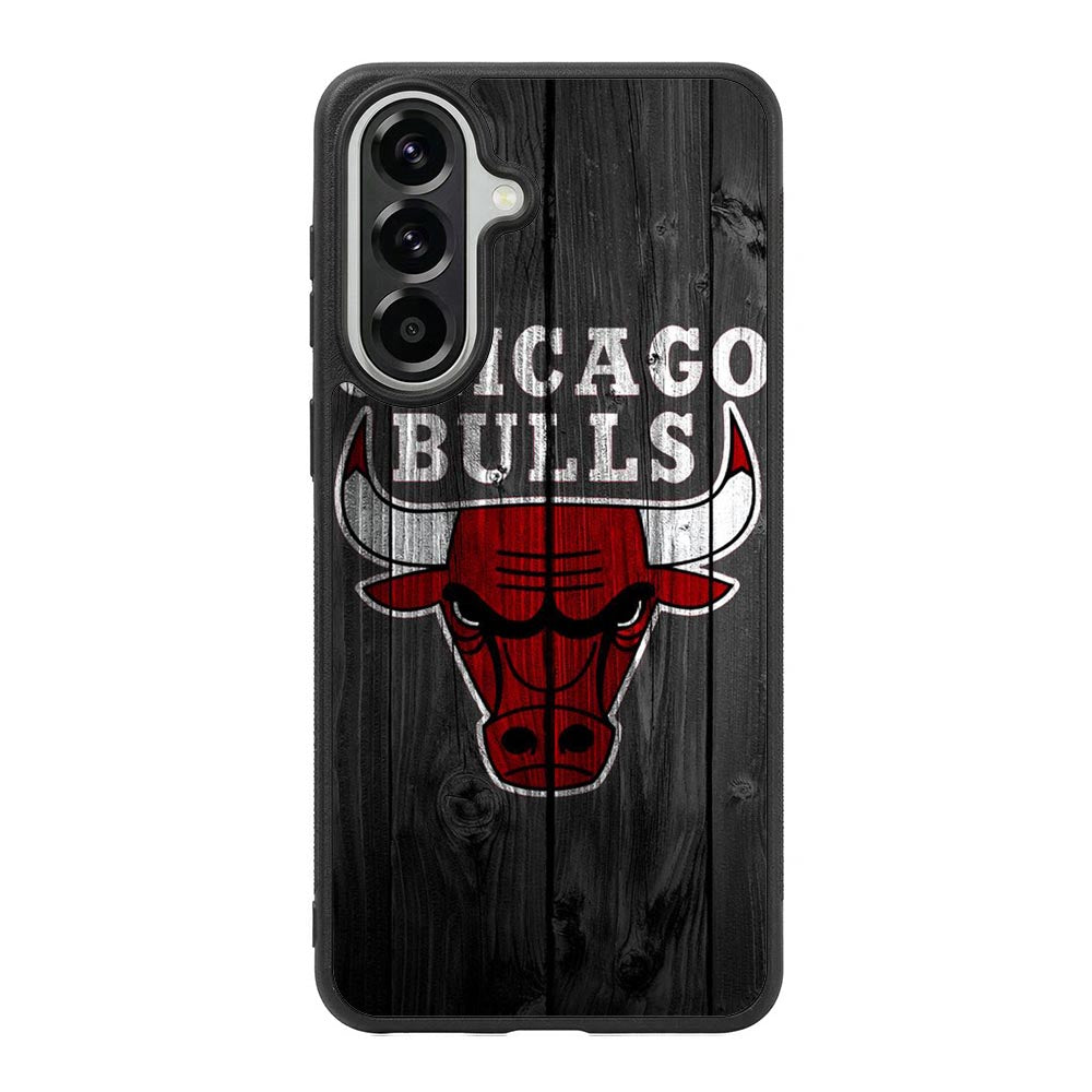 Chicago Bulls Wood Background Samsung Galaxy A37 Case OV10688