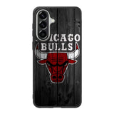 Chicago Bulls Wood Background Samsung Galaxy A37 Case OV10688