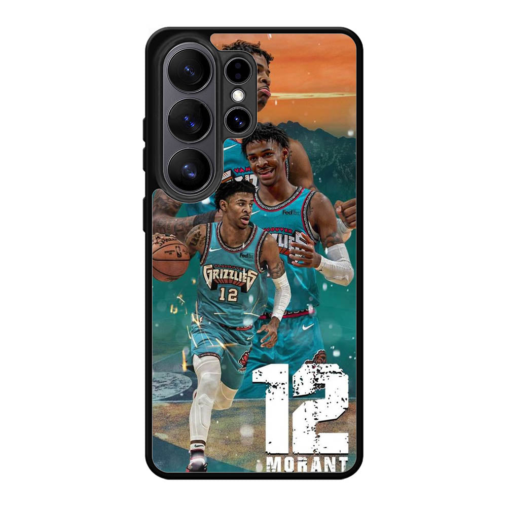 12 Morant Memphis Grizzlies Samsung Galaxy S26 Ultra Case QC10625