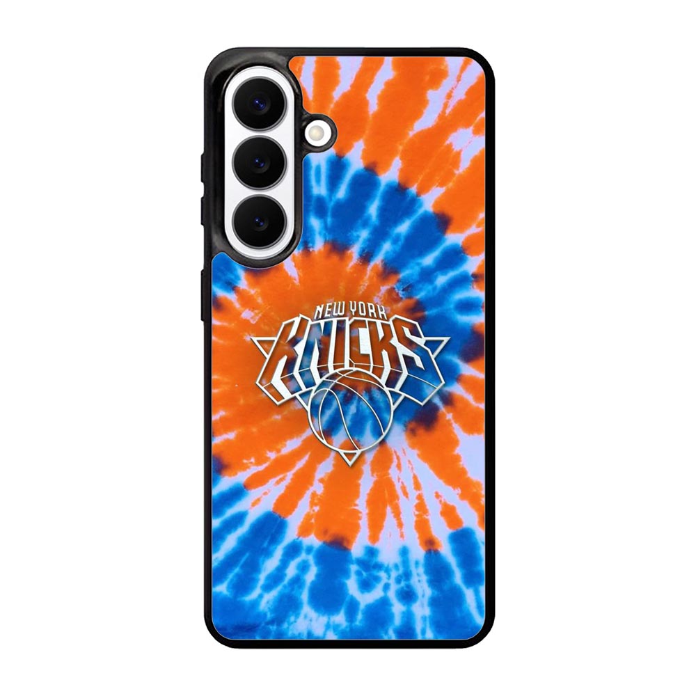 New York Knicks Tie Dye Style Logo Samsung Galaxy S26 Case OV10513