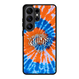 New York Knicks Tie Dye Style Logo Samsung Galaxy S26 Ultra Case OV10513