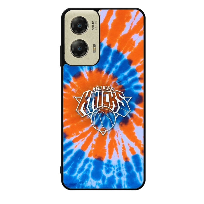 New York Knicks Tie Dye Style Logo Motorola Moto G Stylus 5G 2024 Case OV10513