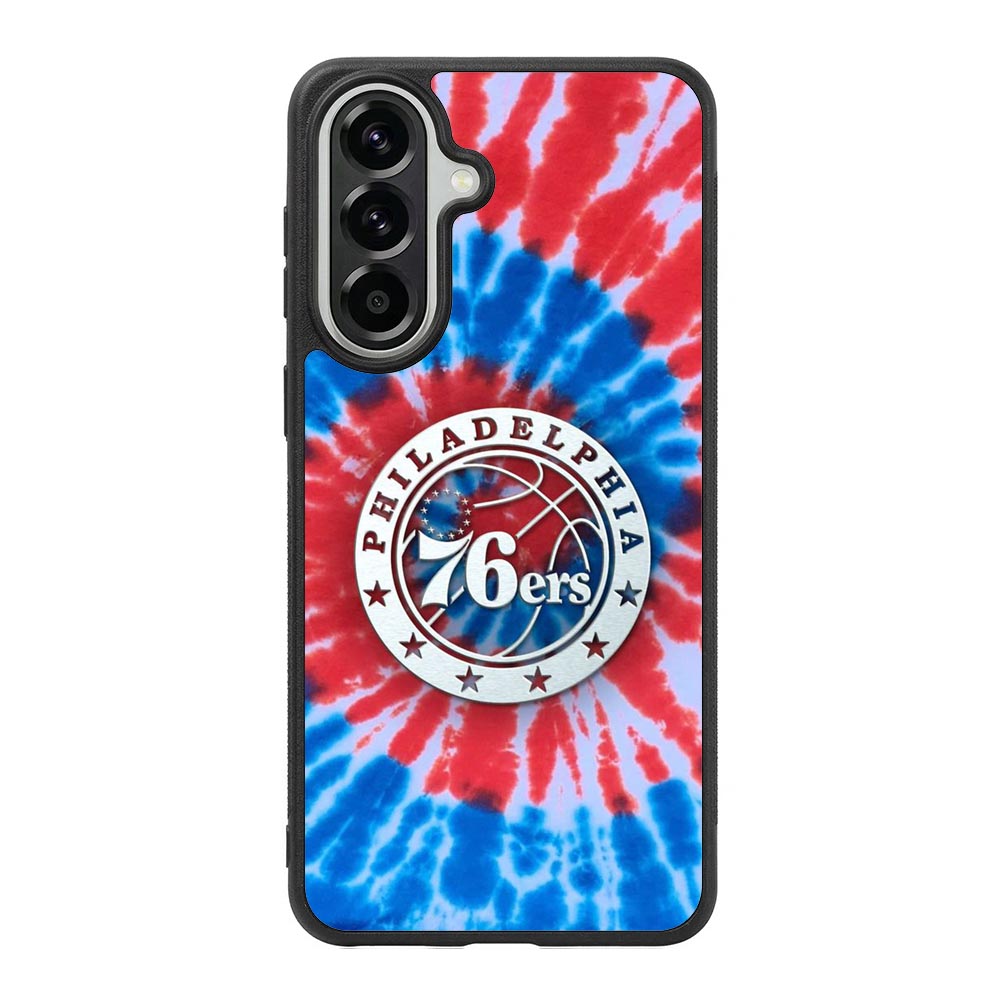 Philadelphia 76ers Tie Dye Style Logo Samsung Galaxy A57 Case OV10542