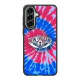 New Orleans Pelicans Tie Dye Style Logo Samsung Galaxy A37 Case OV10512