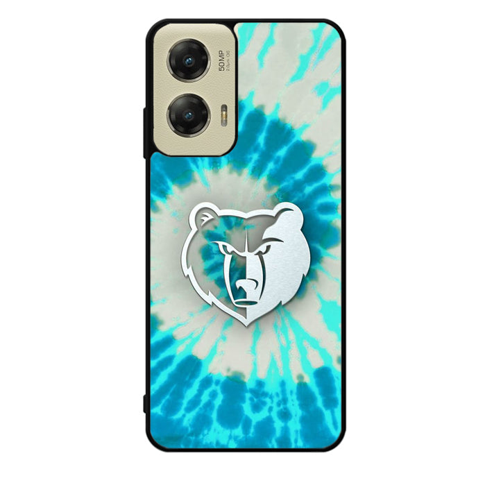 Memphis Grizzlies Tie Dye Style Logo Motorola Moto G Stylus 5G 2024 Case OV10491