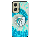 Memphis Grizzlies Tie Dye Style Logo Motorola Moto G Stylus 5G 2024 Case OV10491