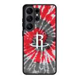 Houston Rockets Tie Dye Style Logo Samsung Galaxy S26 Ultra Case OV10593