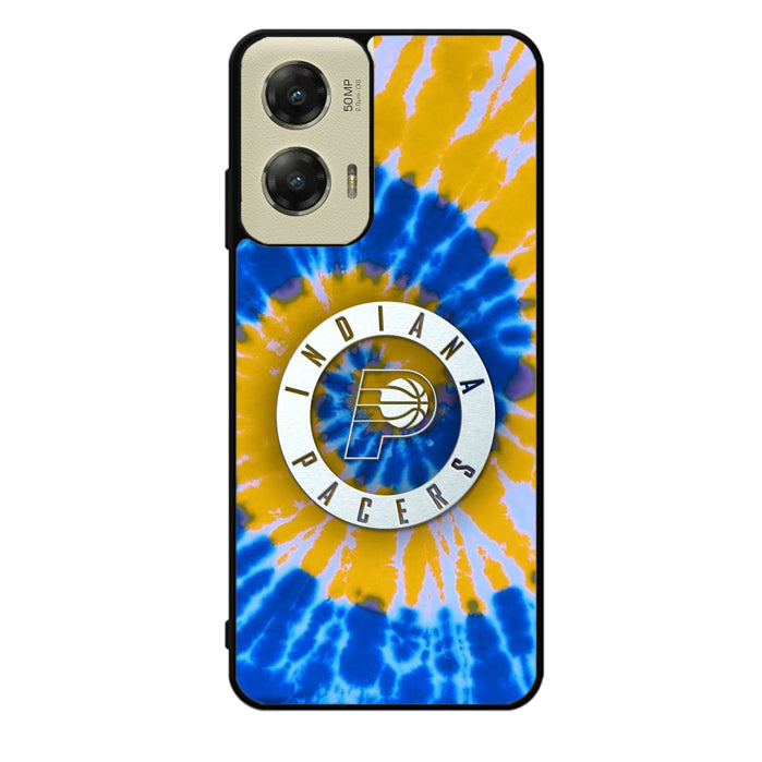 Indiana Pacers Tie Dye Style Logo Motorola Moto G Stylus 5G 2024 Case OV10596