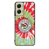 Atlanta Hawks Tie Dye Style Logo Motorola Moto G Stylus 5G 2024 Case OV10641