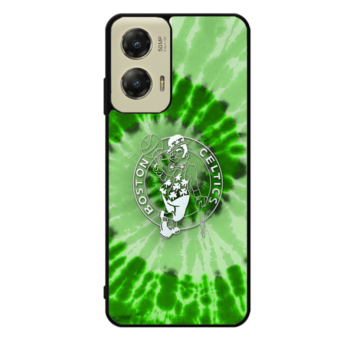 Boston Celtics Tie Dye Style Logo Motorola Moto G Stylus 5G 2024 Case OV10665
