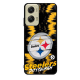Pittsburgh Steelers NFL Team Logo Motorola Moto G Stylus 5G 2024 Case OV10307