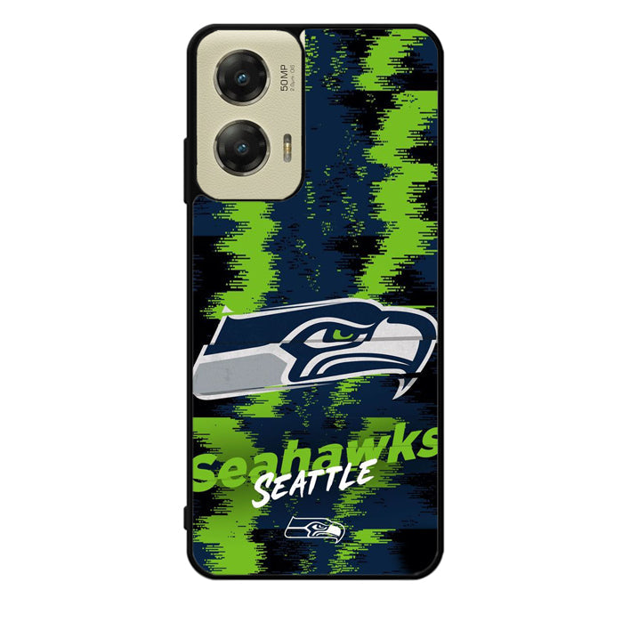 Seattle Seahawks NFL Team Logo Motorola Moto G Stylus 5G 2024 Case