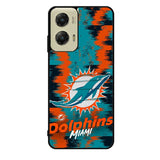 Miami Dolphins NFL Team Logo Motorola Moto G Stylus 5G 2024 Case