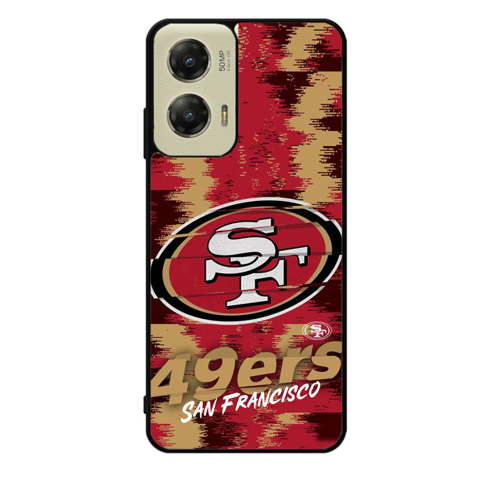 San Francisco 49Ers NFL Team Logo Motorola Moto G Stylus 5G 2024 Case
