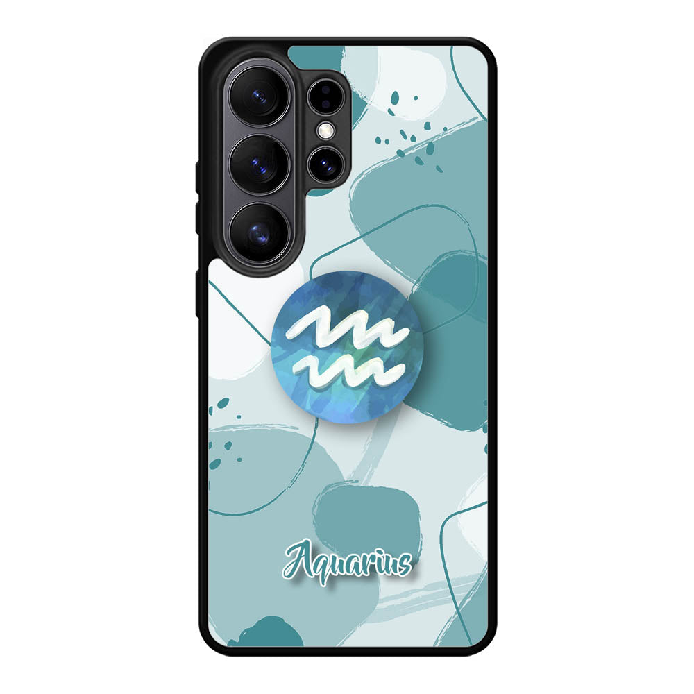 Zodiac Aquarius Samsung Galaxy S26 Ultra Case OV6756