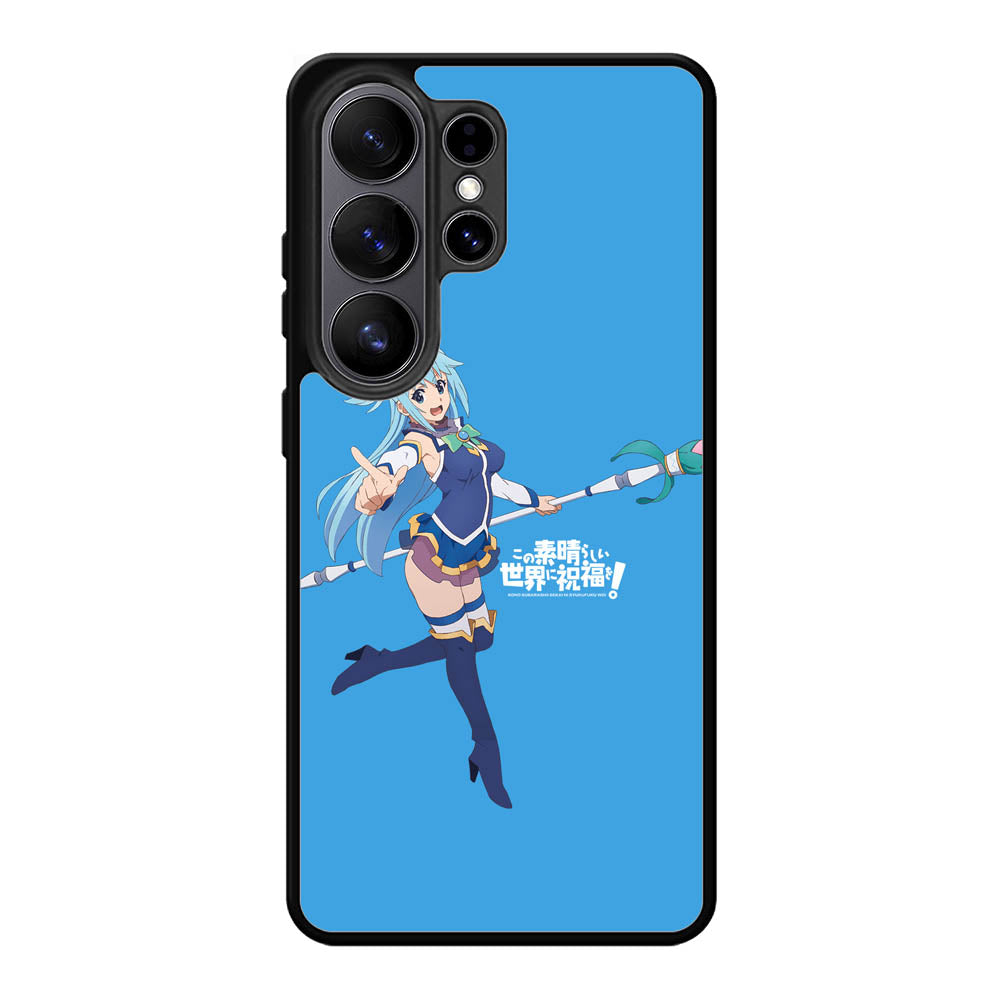 Aqua Konosuba Samsung Galaxy S26 Ultra Case OV6184