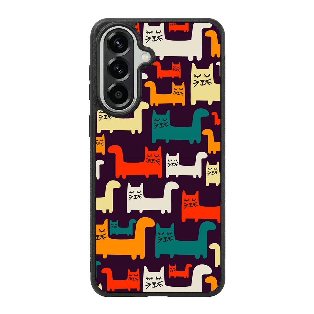 Cat Pattern Samsung Galaxy A37 Case QC6243
