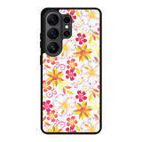 Floral Flower Pattern Samsung Galaxy S26 Ultra Case OV6376