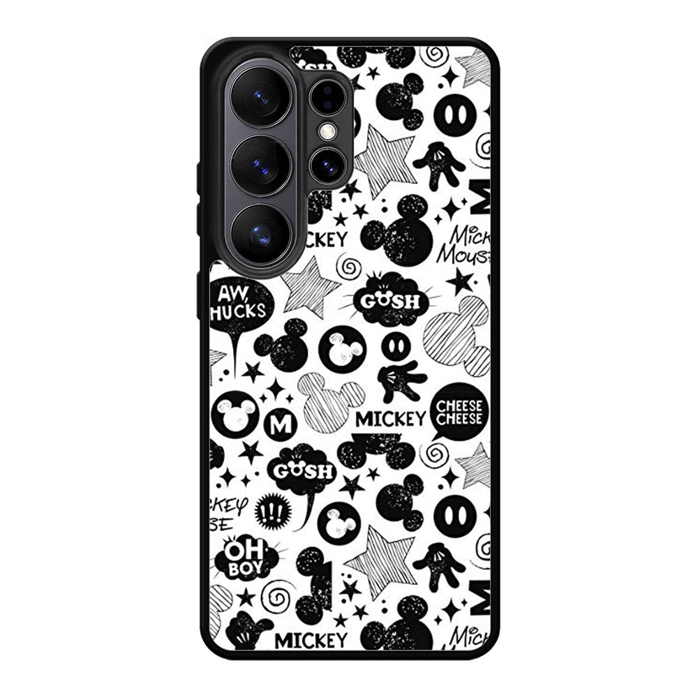 Mickey Mouse Pattern Samsung Galaxy S26 Ultra Case OV6523