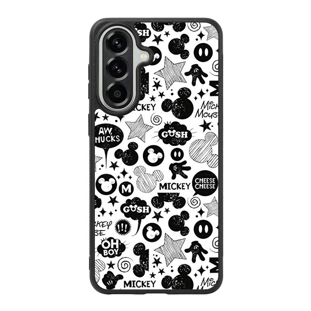 Mickey Mouse Pattern Samsung Galaxy A37 Case OV6523