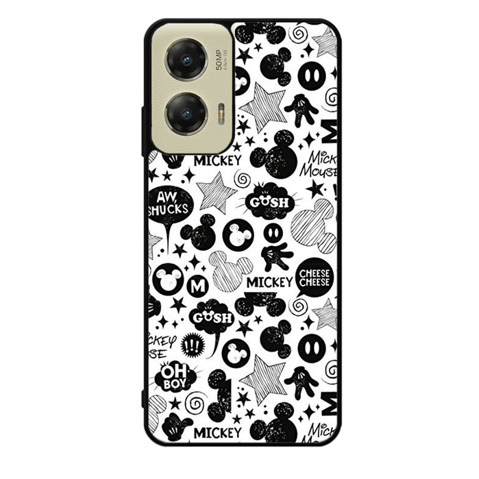 Mickey Mouse Pattern Motorola Moto G Stylus 5G 2024 Case OV6523