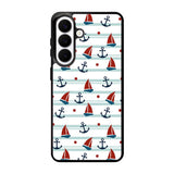 Sailor Pattern Samsung Galaxy S26 Case QC6618