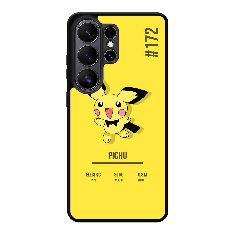 Pokemon Pichu Samsung Galaxy S26 Ultra Case OV6583