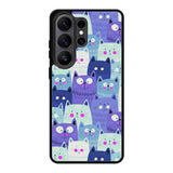 Cat Pattern Samsung Galaxy S26 Ultra Case OV6246