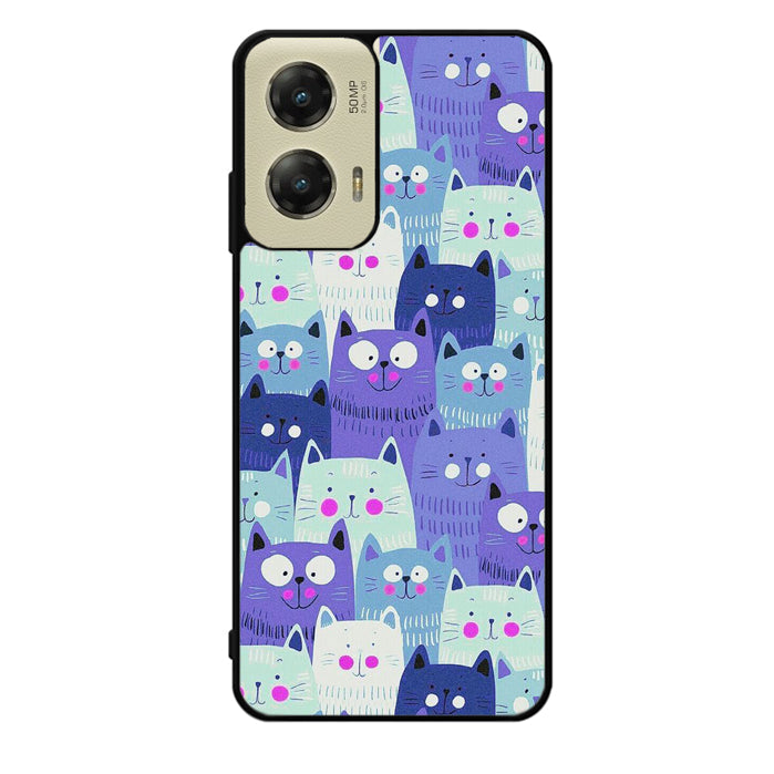 Cat Pattern Motorola Moto G Stylus 5G 2024 Case OV6246