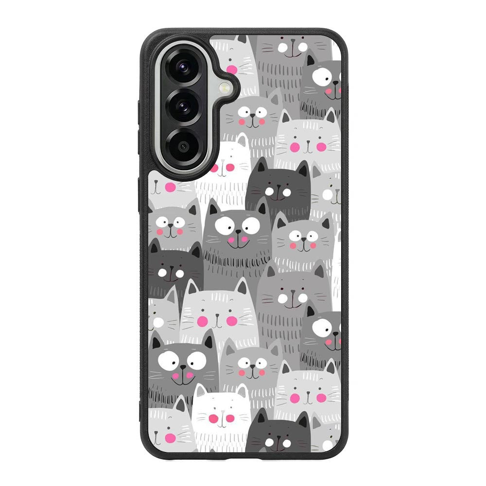 Cat Pattern Samsung Galaxy A37 Case