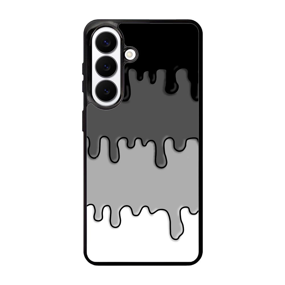Ink Black White Samsung Galaxy S26 Case OV6778
