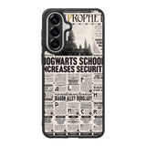 Harry Potter Daily Prophet Samsung Galaxy A57 Case QC6787