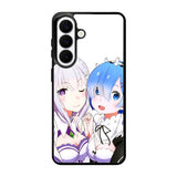 Emilia Rem Re Zero Anime Samsung Galaxy S26 Plus Case OV8357