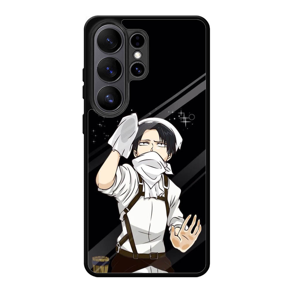 Levi Ackerman Attack on Titan Samsung Galaxy S26 Ultra Case QC8159