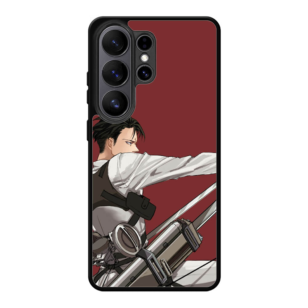 Levi Ackerman Attack on Titan Samsung Galaxy S26 Ultra Case OV8160