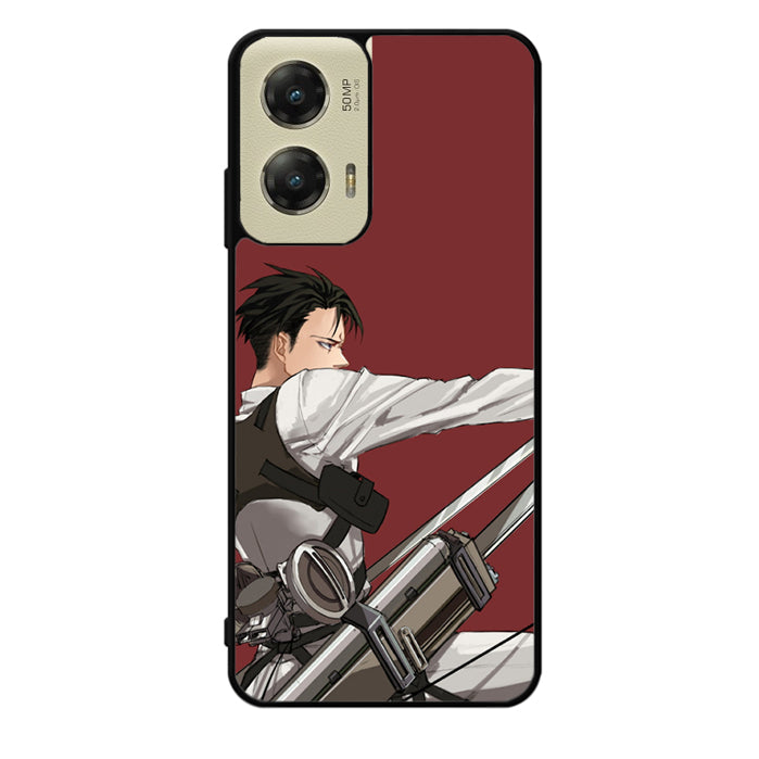 Levi Ackerman Attack on Titan Motorola Moto G Stylus 5G 2024 Case OV8160