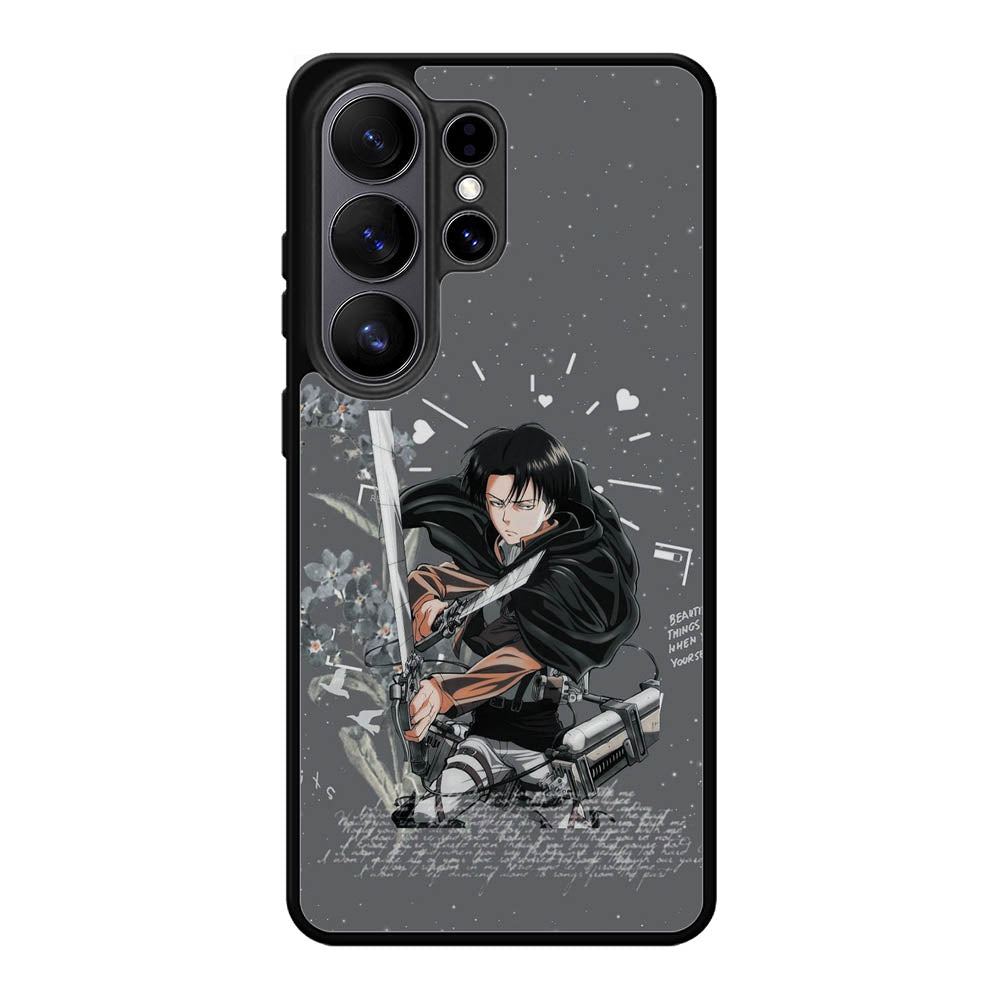 Levi Ackerman Attack On Titan Samsung Galaxy S26 Ultra Case OV8161