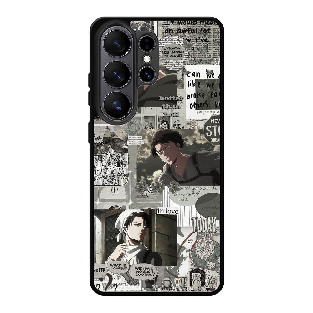 Levi Ackerman Attack On Titan Samsung Galaxy S26 Ultra Case OV8163