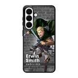 Erwin Smith Attack On Titan Samsung Galaxy S26 Plus Case QC8368