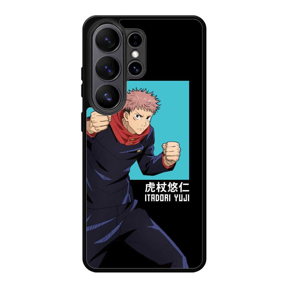 Itadori Yuji Jujutsu Kaisen Samsung Galaxy S26 Ultra Case QC8249