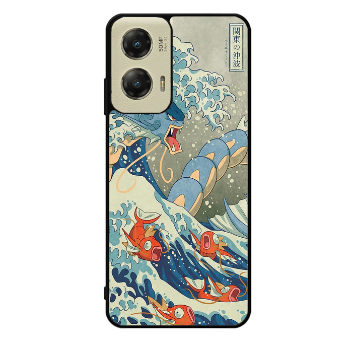 Pokemon Gyarados Kanagawa Motorola Moto G Stylus 5G 2024 Case