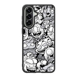 Doodle Art Cartoon Samsung Galaxy A57 Case
