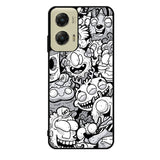Doodle Art Cartoon Motorola Moto G Stylus 5G 2024 Case
